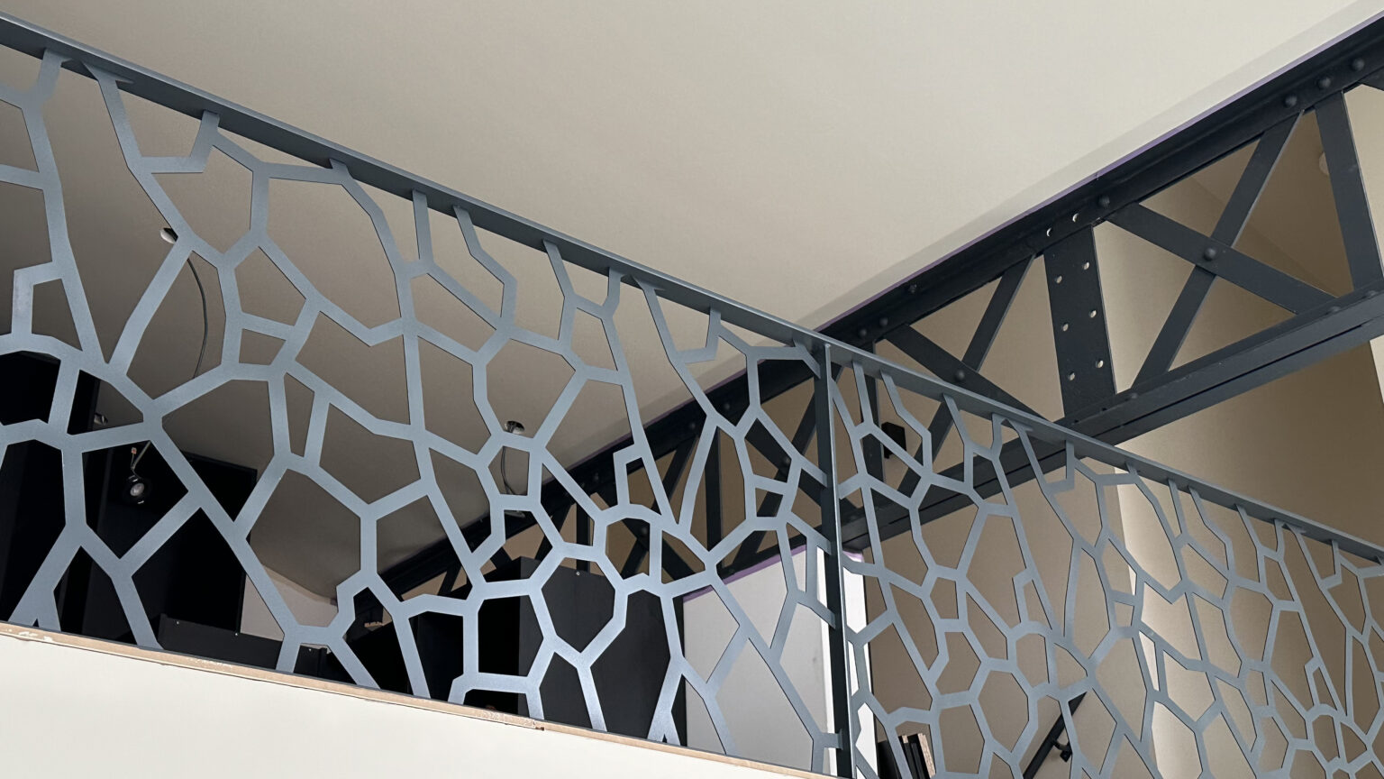 Gros plan balustrade